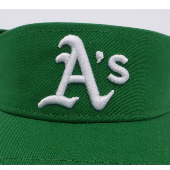 NWOT Oakland A's Viser (White Logo) - Picture 2 of 7